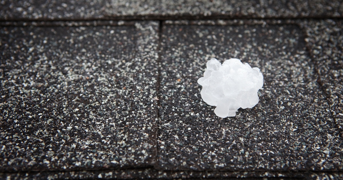 Hail doesn't have to be big to do big damage to your roof.